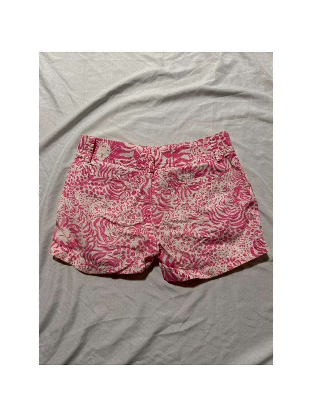 Girls Lilly Pulitzer Shorts Size 00 Pink Patterned - Picture 2 of 4